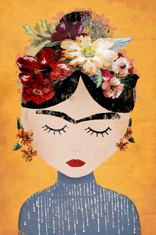 Poster Frida (Yellow Version)