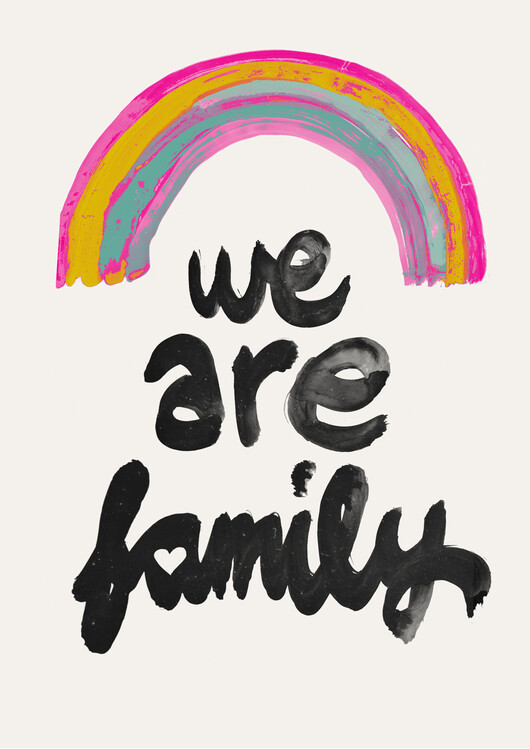 Plakát Rainbow Unity