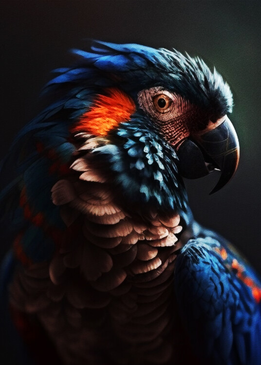 Принти на полотні Beautiful Parrot