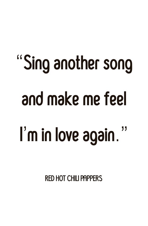 Poster I'm in love again