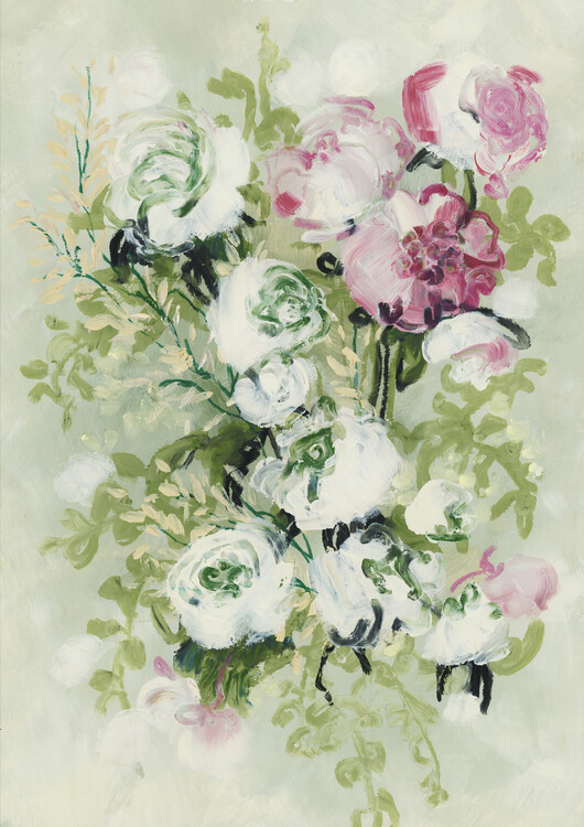 Poster Haneul painterly bouquet