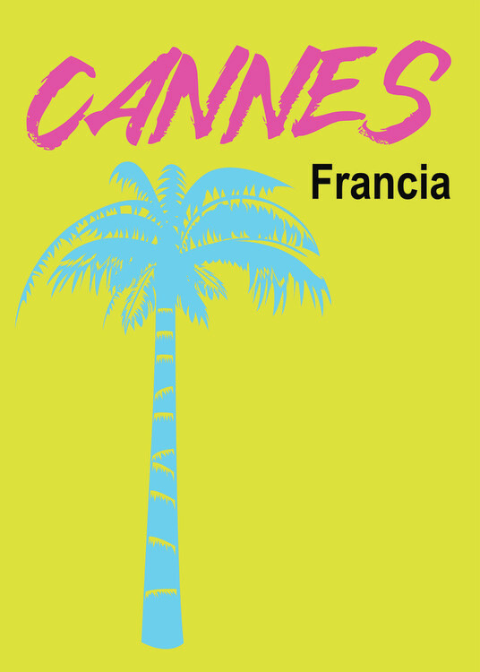 Poster Cannes Francia