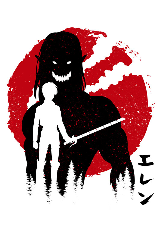 Canvas Print Titan sun