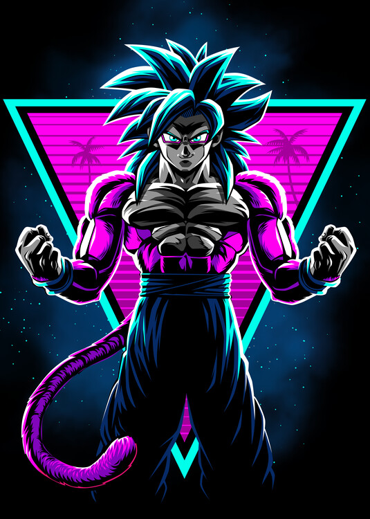 Poster Ssj4 retro