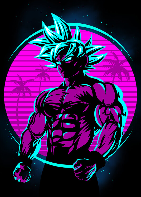 Canvas Print Retro instinct