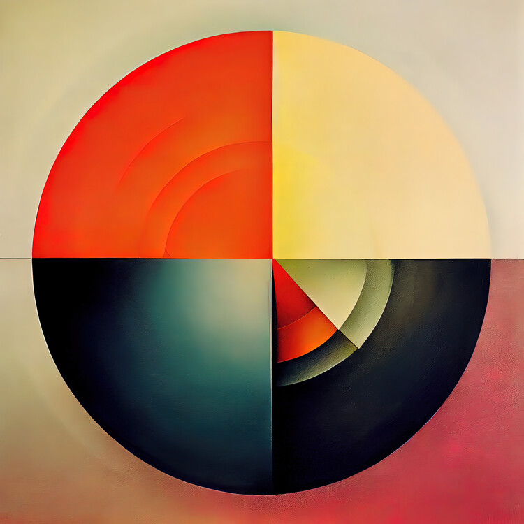 Poster Circle abstract