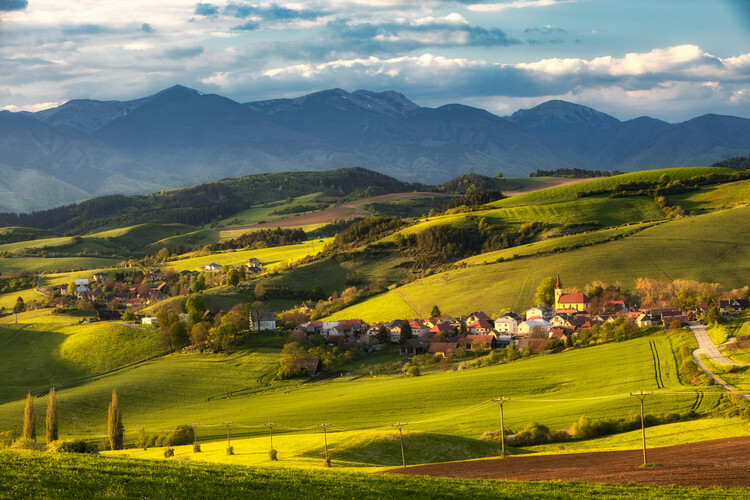 Poster Region Turiec, Slovakia