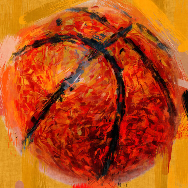 Poster Abstract Basketball
