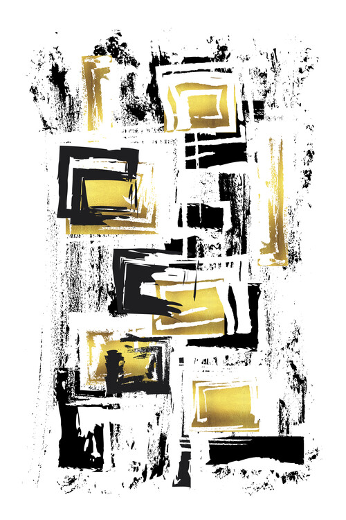 Poster ABSTRACT ART Squaremania