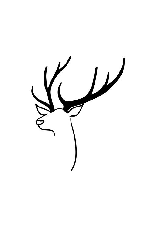 Плакат The deer
