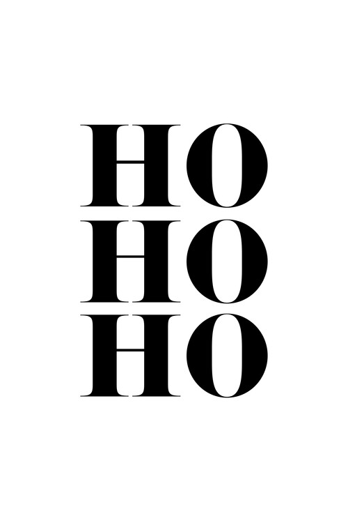 Plakat Ho ho ho