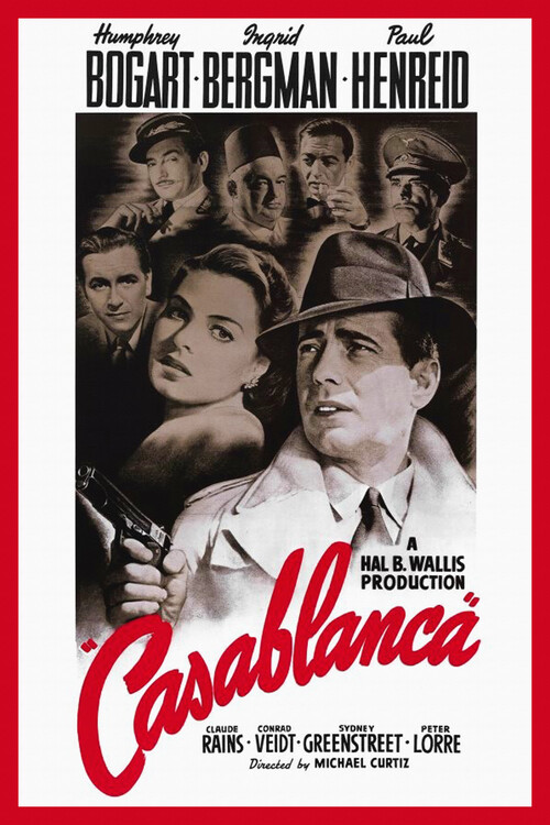 Плакат Casablanca