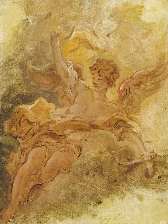 Poster The Angel of the Morning - Jean-Honoré Fragonard