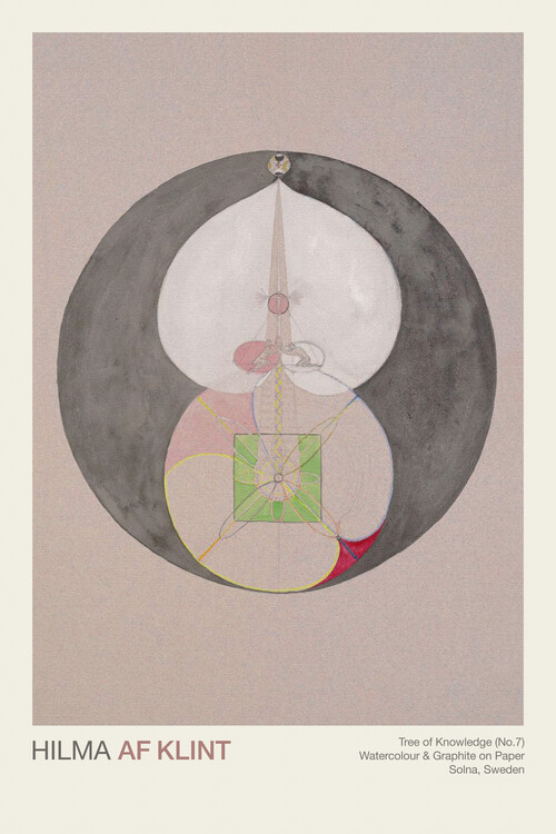 Poster Tree of Knowledge Series (No.7 out of 8) - Hilma af Klint