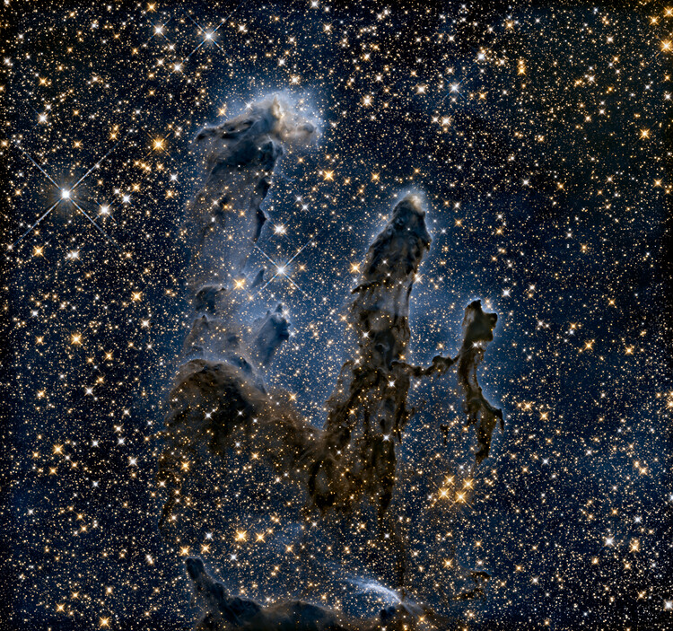 Αφίσα Pillars of creation infeared light - Hubble Space Telescope