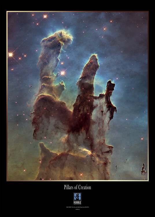 Poster Pillars of Creation – Hubble Space Telescope