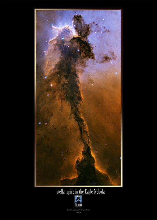 Αφίσα stellar spire in the Eagle Nebula - Hubble Space Telescope