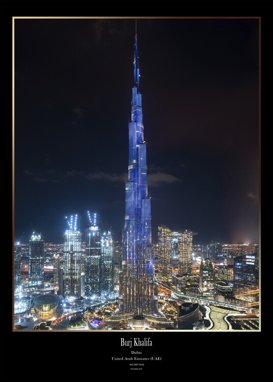 Αφίσα Burj Khalifa - Dubai, United Arab Emirates