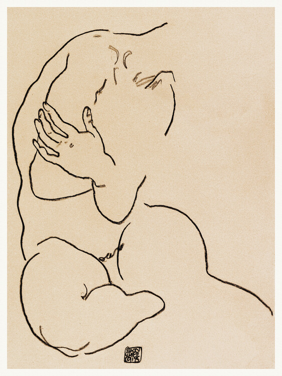 Plakat Sitting Woman