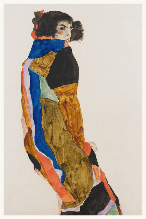 Levně Plakát, Obraz - Moa, Egon Schiele, 26.7 × 40 cm