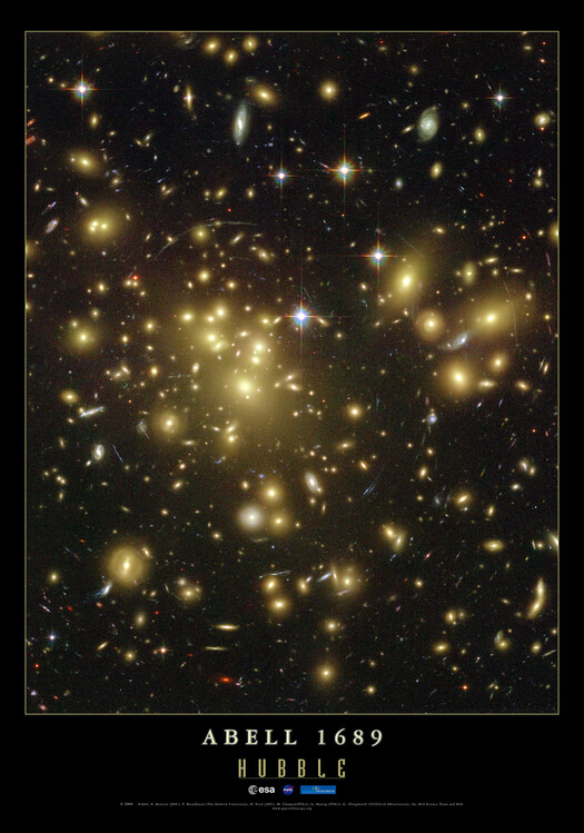 Juliste Abbel 1689 - Hubble
