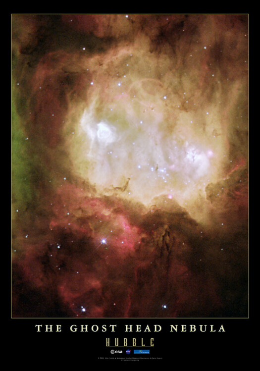 Juliste The Ghost Head Nebula - Hubble