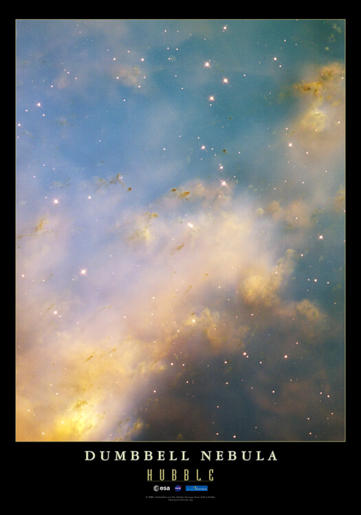 Juliste Dumbbell Nebula - Hubble