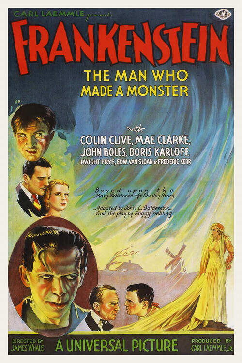 Plakat Frankenstein / Boris Karloff
