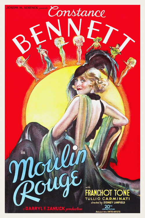 Bilde på lerret Moulin Rouge / Constance Bennett