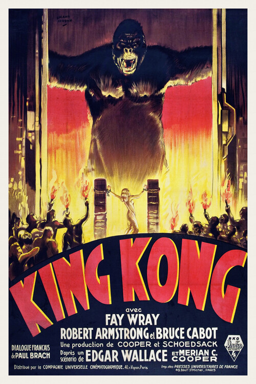Poster King Kong / Fay Wray
