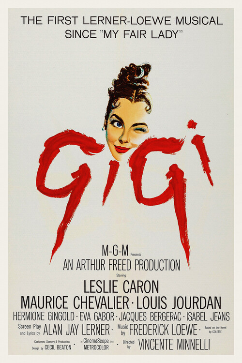 Plakat Gigi / Leslie Caron