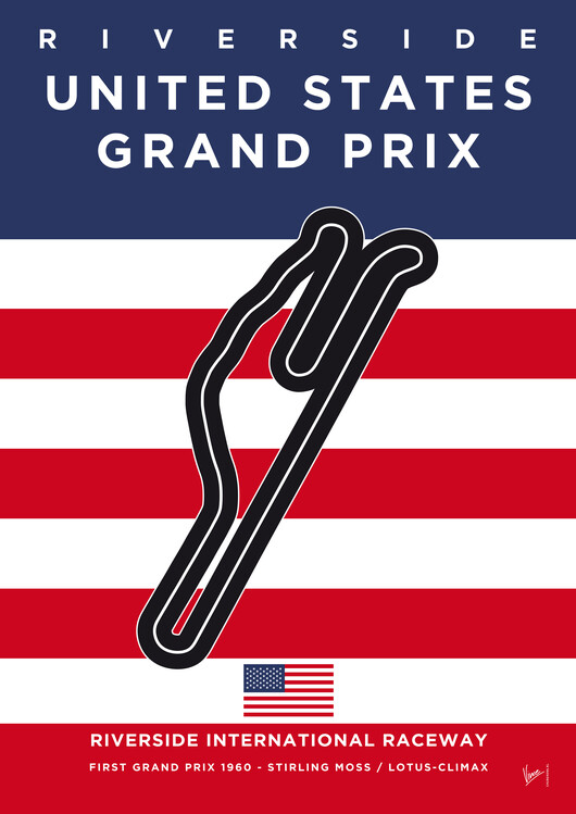 Poster 1960 Riverside