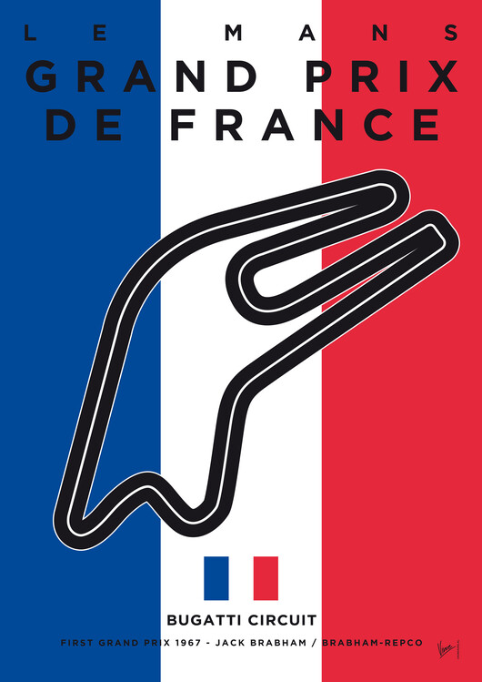 Poster 1967 LeMans
