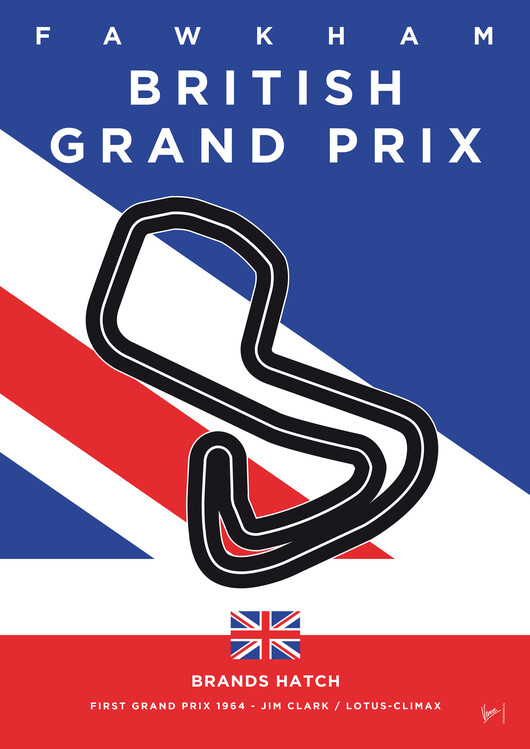 Poster 1964 Brands Hatch