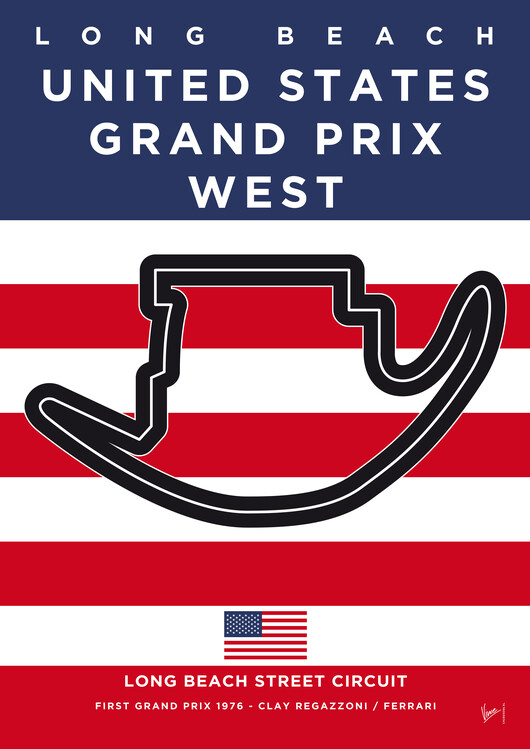 Poster 1976 Long Beach