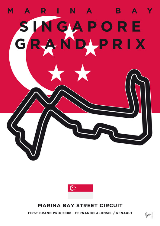 Poster 2008 MARINA BAY