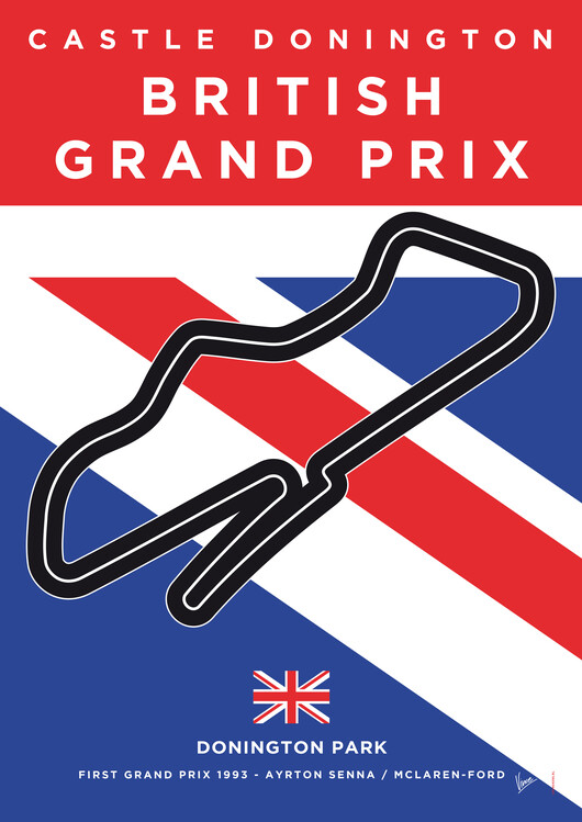 Poster 1993 Donington Park