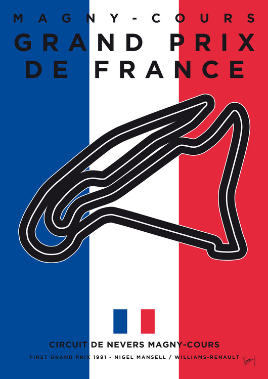 Poster 1991 Magny-Cours