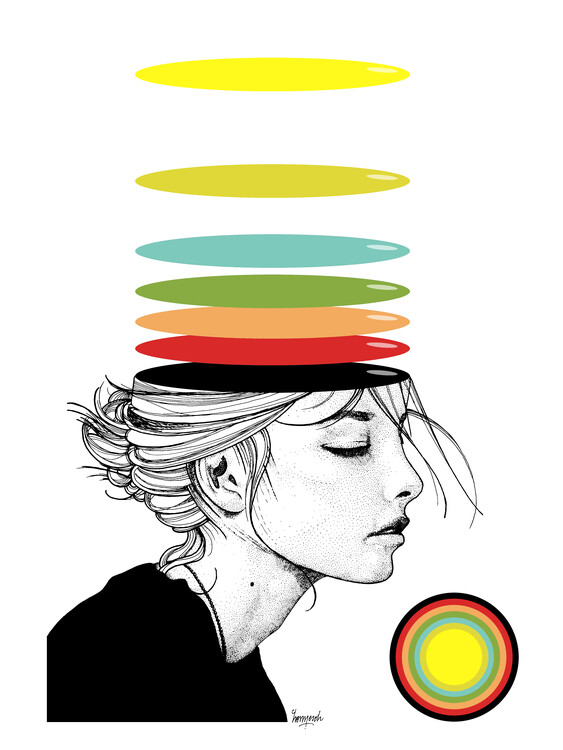 Плакат Slice Colors