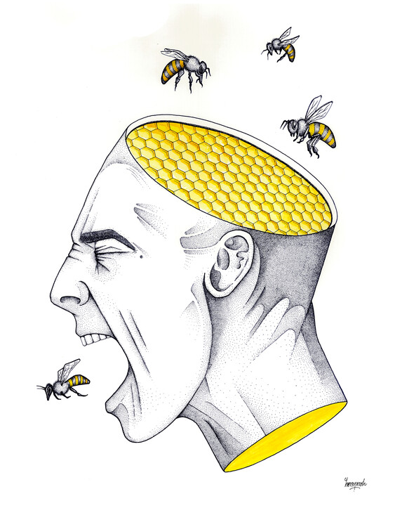 Плакат Bee Man