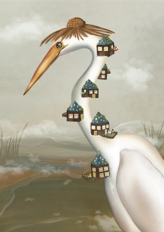 Poster Birdhouse