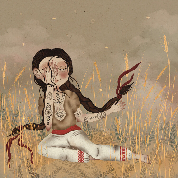 Poster Girl in the Wheat field vol.2
