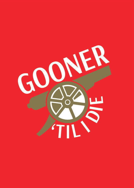 Bilde på lerret Gooner Til I Die