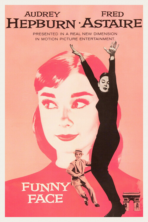 Poster Funny Face / Audrey Hepburn & Fred Astaire