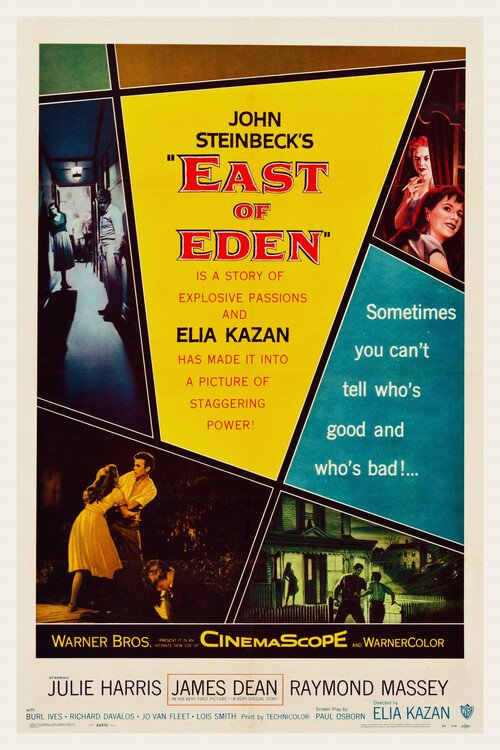 Poster East of Eden / James Dean