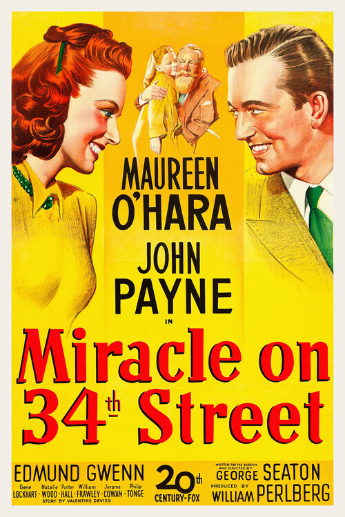 Plakát Miracle on 34th Street