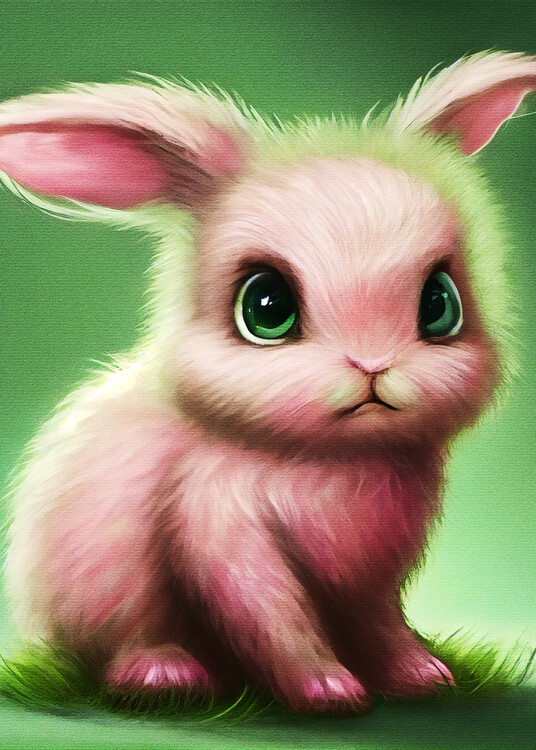 Poster Cute Rabbit