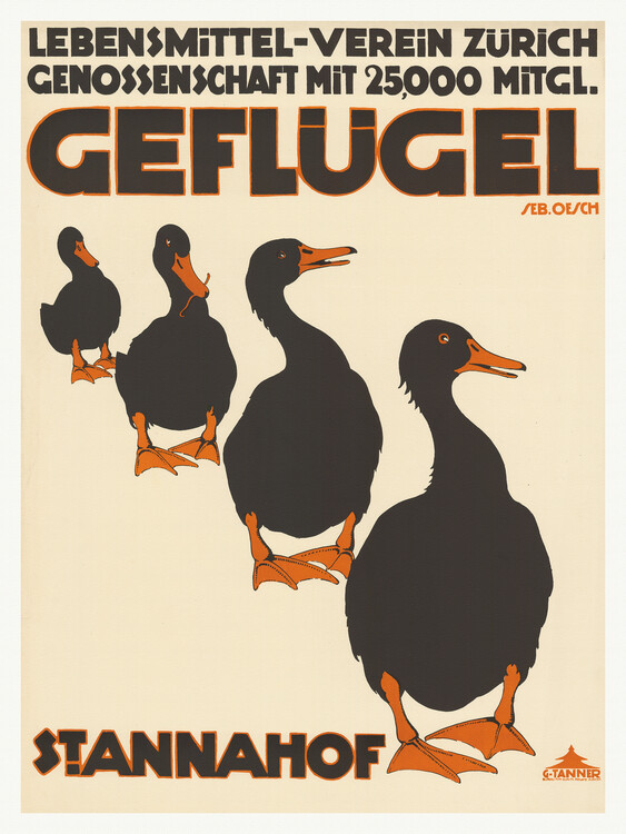 Plakat Poultr - Sebastian Oesch