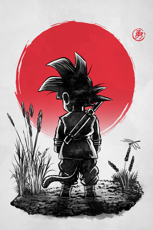 Poster Young hero under the sun