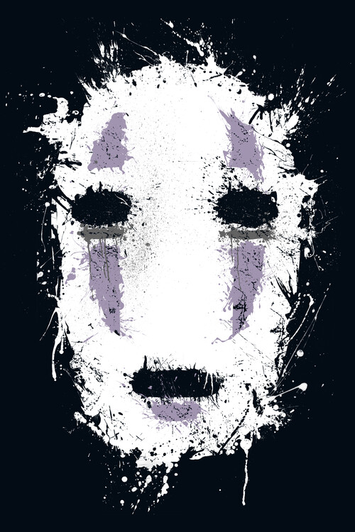 Obraz na plátně Ink No Face